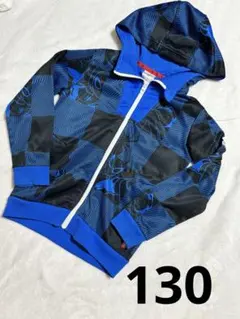 adidas マーベル　スパイダーマン フード付きジャケット 130サイズ