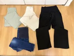 マタニティパンツ　L 4点セット