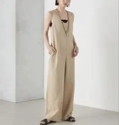 24SS♡SHIPS Wai＋:〈手洗い可能〉ブッチャー クロス コンビネゾン