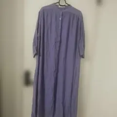 SHOO-LA-RUE パープル シャツワンピース