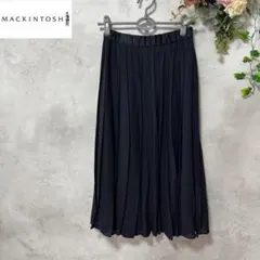マッキントッシュ　プリーツスカート　ロングスカート　ブラックのサムネイル