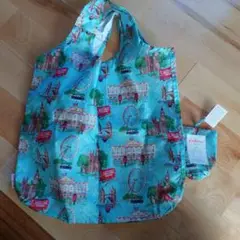 ロンドン名所プリント エコバッグ