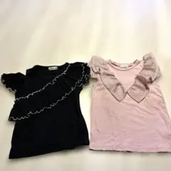 ブランシェス110 120トップス2枚セット
