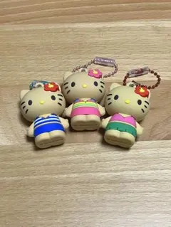 日焼けシリーズキティキーホルダー