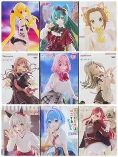 新品・未開封　わたなれ、アイマス、初音ミク、けいおん！、とらぶる等　9点セット