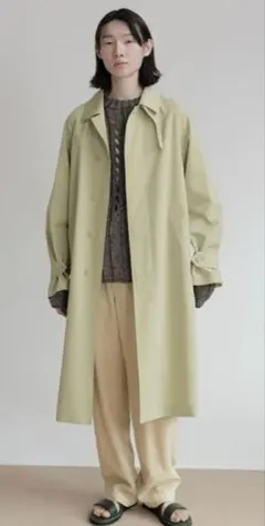 AURALEE 26SS ライトウールマックスギャバジンコートSIZE4 - メルカリ