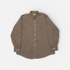 エルエルビーン　長袖　チェックシャツ　メンズL オーバーサイズ　古着