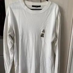 ROYAL FLASH LA 長袖Tシャツ ホワイト ペイズリー柄