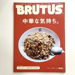 BRUTUS no.1031 2025年6/1号中華な気持ち