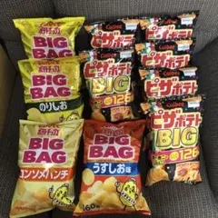 お菓子　セット　ポテトチップス　ピザポテト　詰め合わせ　お得