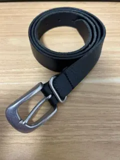 美品 エンダースキーマ ベルト シルバー金具 バックル レザーベルト 黒 本革 Hender Scheme｜tail belt / ベルト - haluta(ハルタ