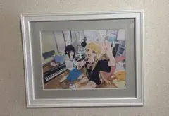 匿名配送 響け！ユーフォニアム 久美子&夏紀 複製原画 B4サイズ 額縁