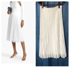 セオリー　Mod Lace Pleated Midi Skirtのサムネイル