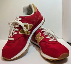 New Balance ML574BN2 レッド 26cmのサムネイル