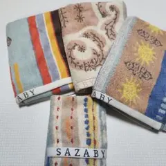 【未使用】SAZABYタオルセット4点