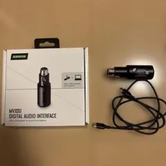 R0808様専用！！ SHURE MVX2U オーディオインターフェース - メルカリ
