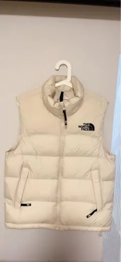 THE NORTH FACE アイボリー ダウンベスト