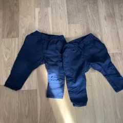 黒　コットン 長ズボン 95サイズ　オーシャンアンドグラウンド