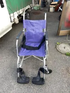 中古美品　カワムラサイクル　超軽量　介助用　車椅子　ふわりす　KF16-40SBのサムネイル