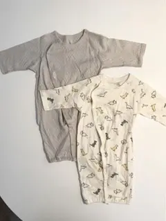 【新品未使用】petit main ツーウェイ・ドレスオール 2点セット