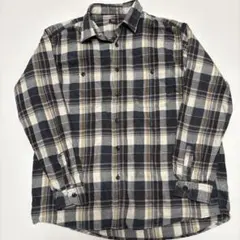 チェック柄フランネルシャツ（長袖）　ＸＬ【３】