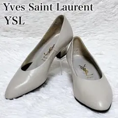 Yves Saint Laurent イヴサンローラン パンプス アイボリーのサムネイル