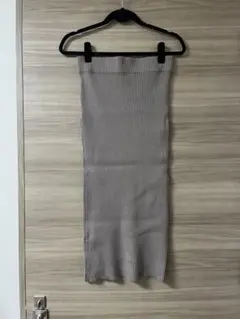 ZARA リブニットタイトスカート