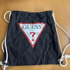GUESS ドローストリングバッグ ブラックのサムネイル