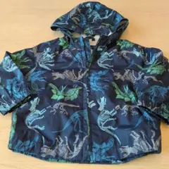 babyGap 恐竜柄のネイビージャンパー