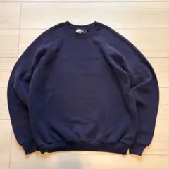 90s USA製　Lee　スウェット　ネイビー　短丈　80s ノームコア　希少