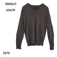 UNIQLO ユニクロ　ニット　トップス　長袖　Ｍ　おしゃれ　上品