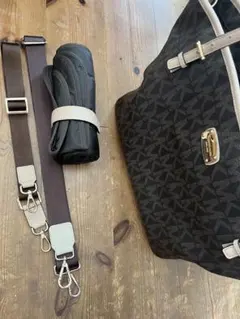 MICHAEL KORS ブラウン マザーズバッグ