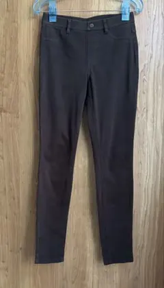 UNIQLOウルトラストレッチデニムレギンスパンツ黒M