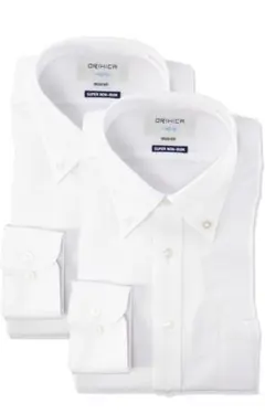 【新品】ORIHICA スーパーノンアイロン ワイシャツ M