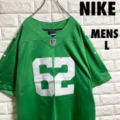 ナイキ　NFL フィラデルフィア・イーグルス　ゲームシャツ　アメフト　Lサイズ