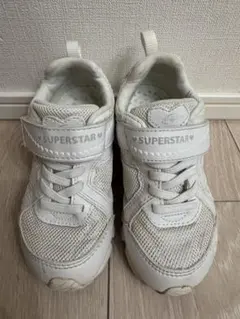 SUPERSTAR ホワイトスニーカー　17.5 ムーンスター