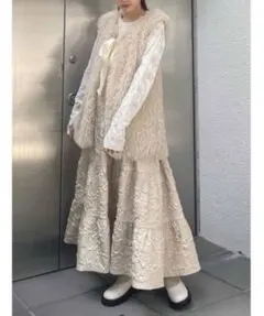 merry jenny ティアードキャミワンピース