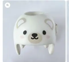ocean crown ヘルメット治療ステッカー Bear ivory XS