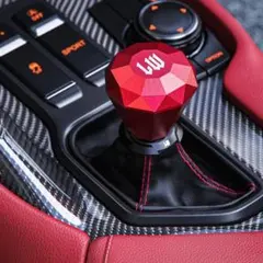 ライクワイズ デスグリップ チェリーポップ シフトノブ レッド 