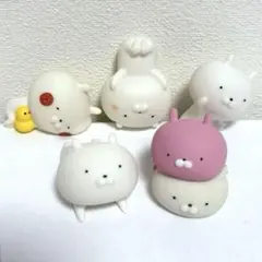 【値下げ不可】うさまる ソフビマスコット ガチャ 5種類コンプリートセット