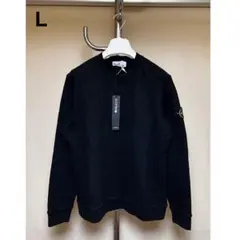 新品 M 25aw Stone Island パッチスウェット 黒 18690 - メルカリ