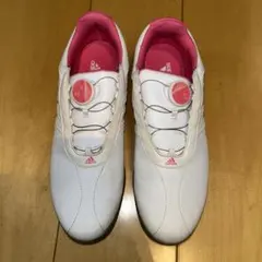 【美品】adidas ゴルフシューズ 23.5cm BOAのサムネイル