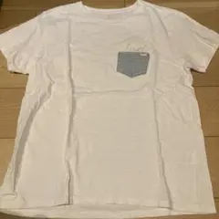 wtw ユニセックス半袖Tシャツ デニム風ポケット付きのサムネイル