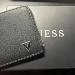 【美品】GUESS ブラック コインケース カードケース