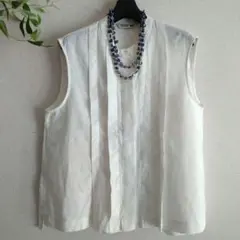 【新品】UNIQLO コントワー　デ　コトニエ　リネン ブラウス　麻　L