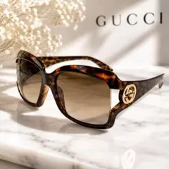 GUCCI サングラス GG3520 GGロゴ ブラウン ケース付き Y2K - メルカリ