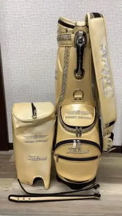 希少 完売 正規品 タイトリスト ボーケイ クロコ型押し スタンド