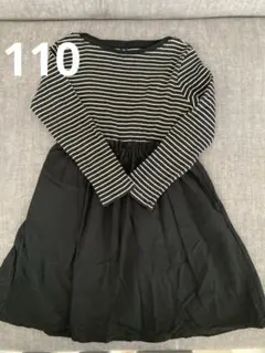 キッズ 長袖ワンピース ユニクロ