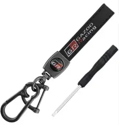 トヨタGRキーホルダー キーホル ダー 車ロゴキーチェーン キーリング 金属製