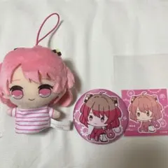 カラフルピーチ のあ 缶バッチ ぬいぐるみ シール まとめ売り
